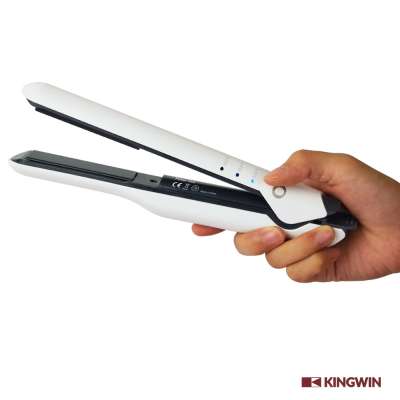 Flat iron comb ceramic hair straightener