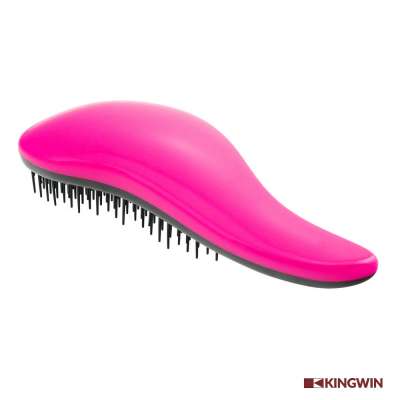 woman detangle hair brush for natural hair,detangle hair brush, pink detangling brush